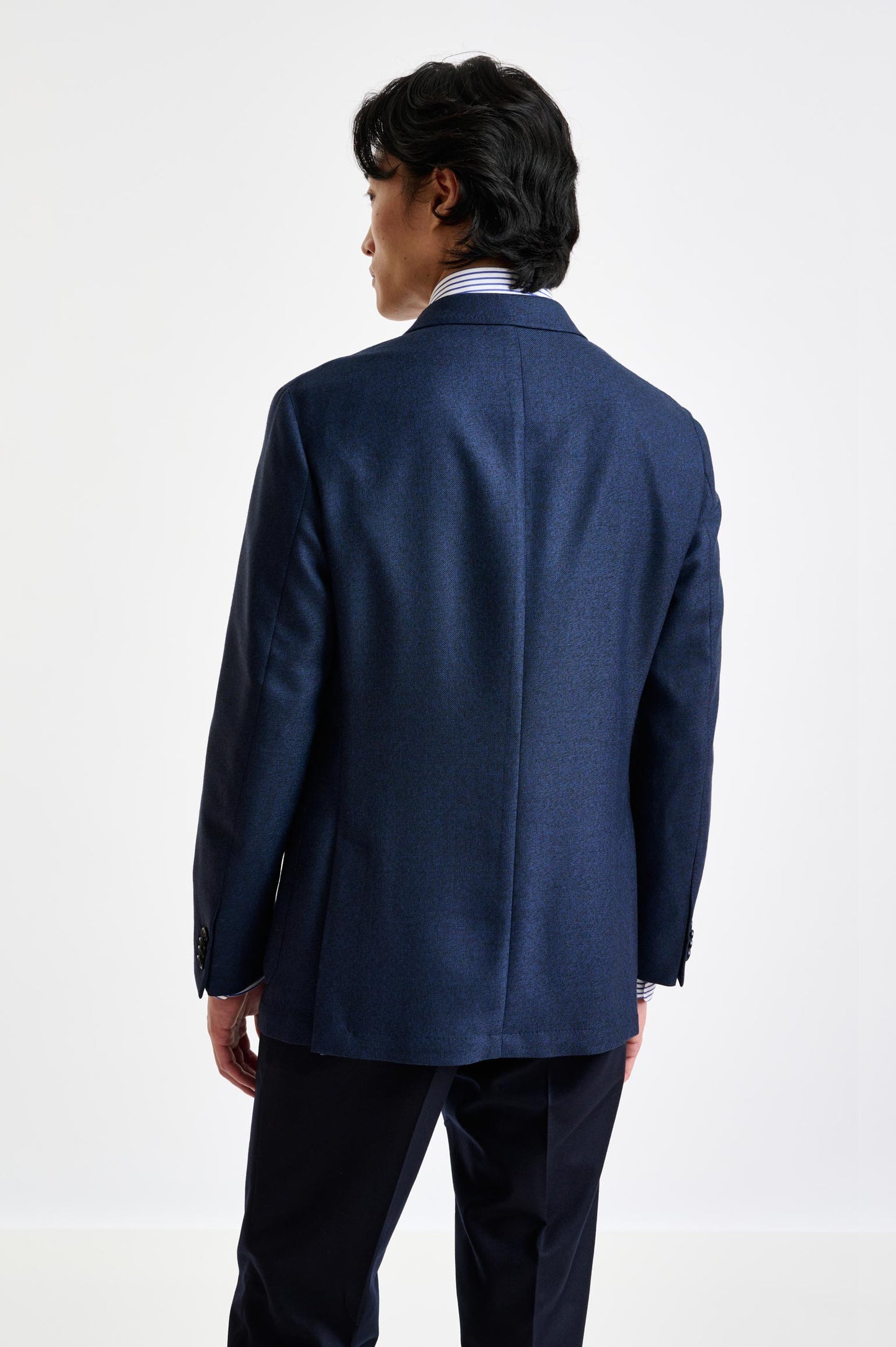 Blue Wool Kenton Jacket Autumn Leaves