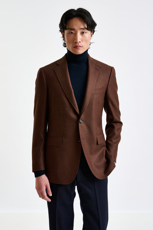 Brown Wool Soho Jacket Harmony - View 2