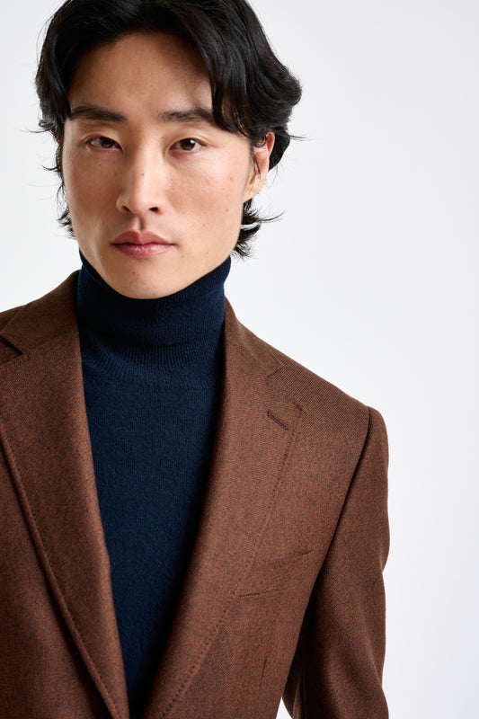 Brown Wool Soho Jacket Harmony - View 3