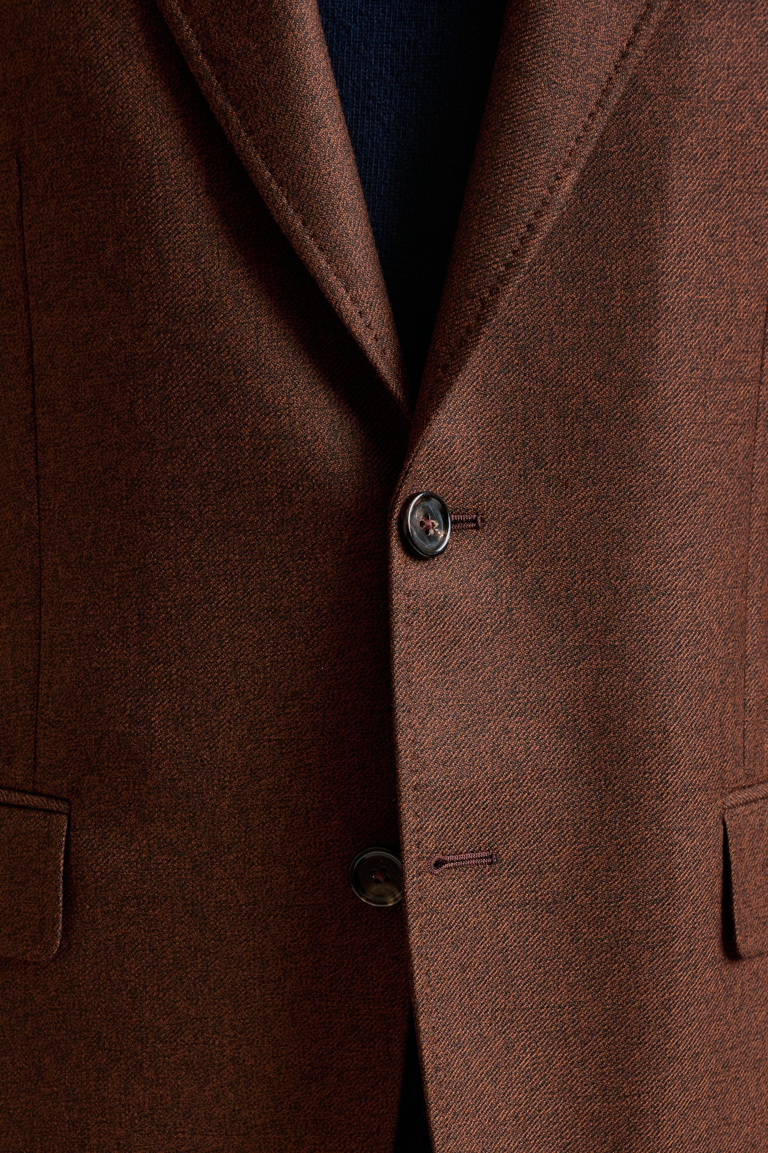 Brown Wool Soho Jacket Harmony - View 5