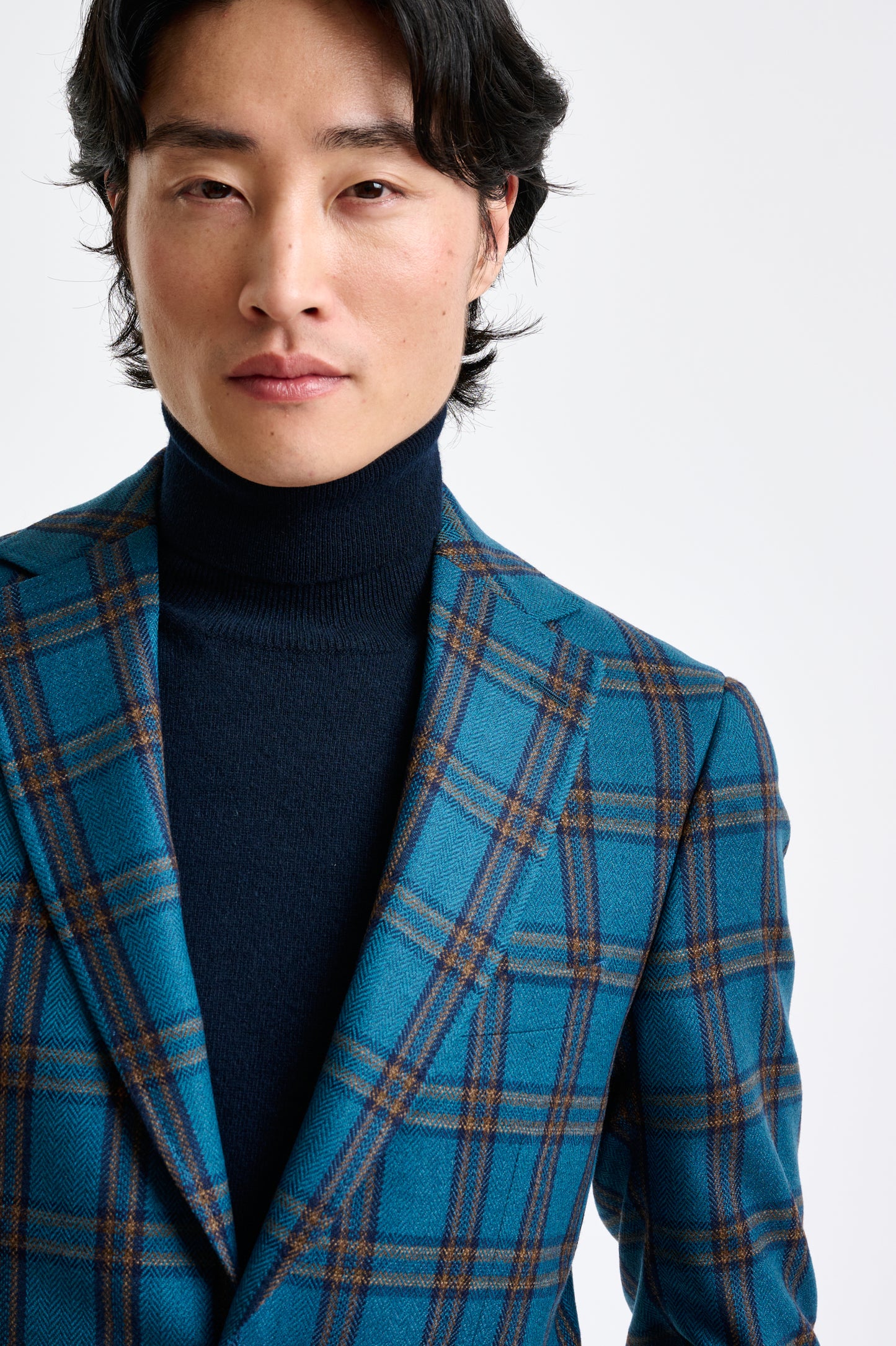 Blue Wool & Cashmere Soho Jacket Escape