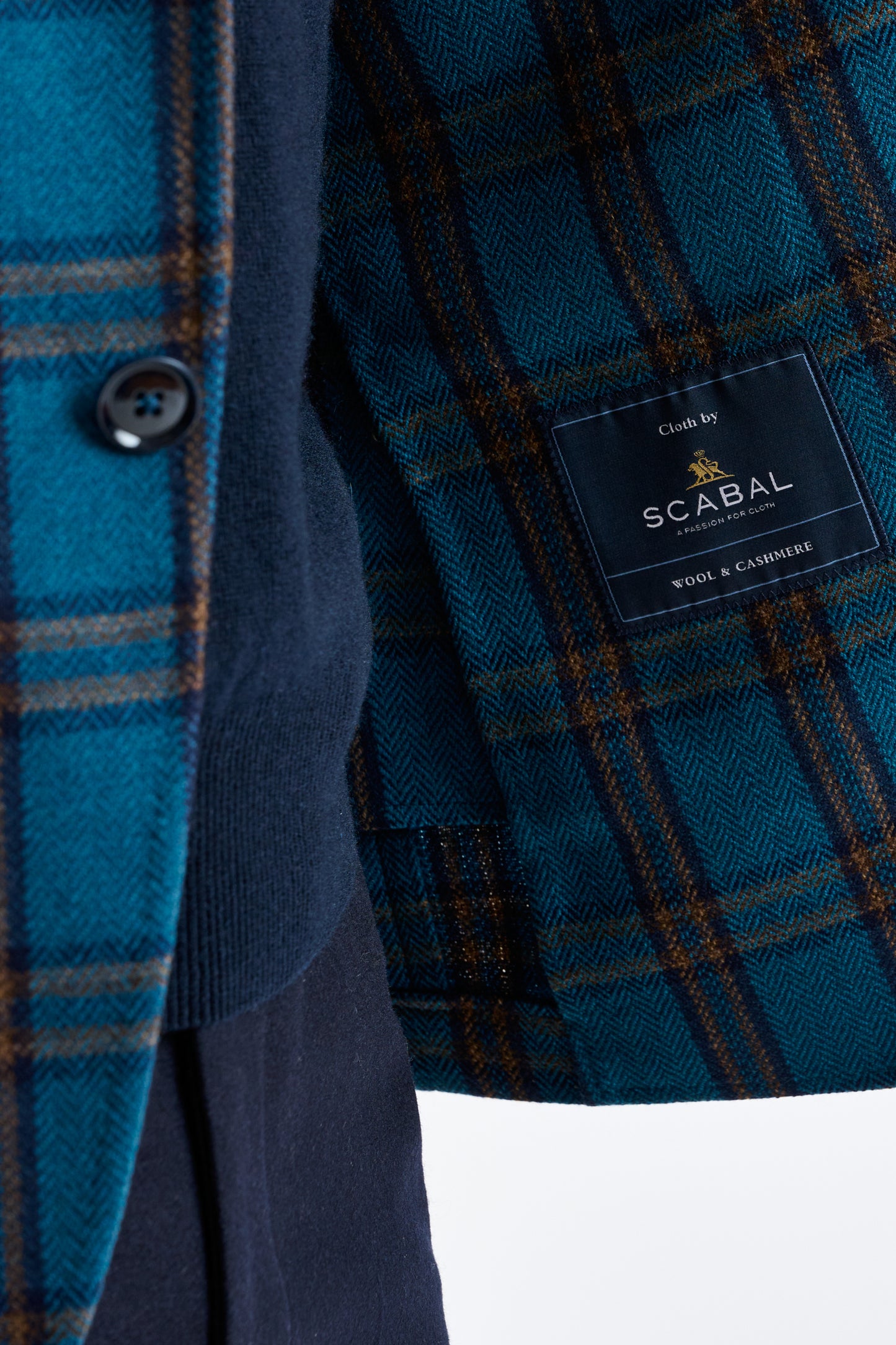 Blue Wool & Cashmere Soho Jacket Escape