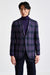 Purple Wool & Cashmere Kenton Jacket Escape - View 2