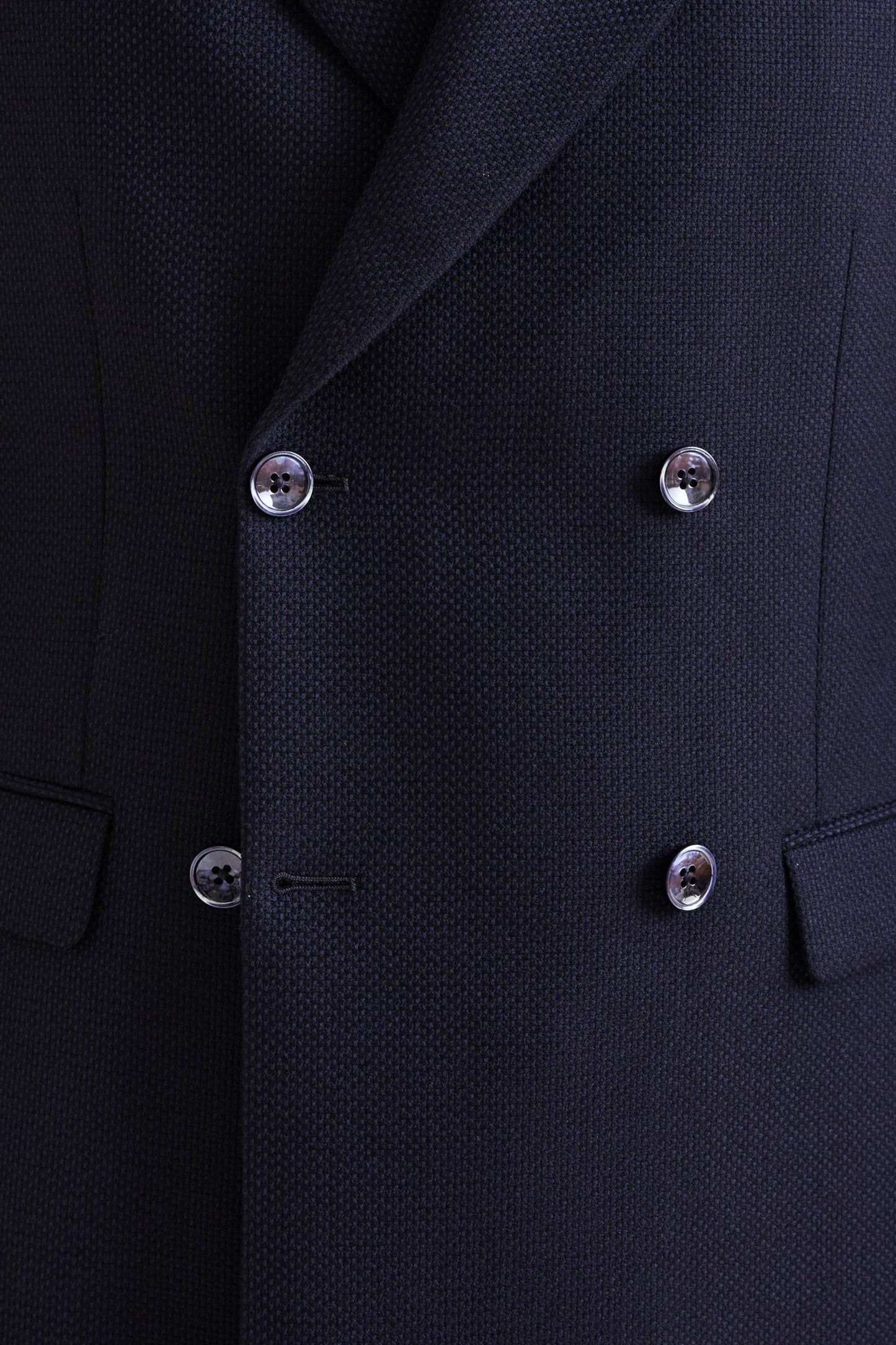 Blue Super 100's Wool Soho Jacket Sonata - View 5