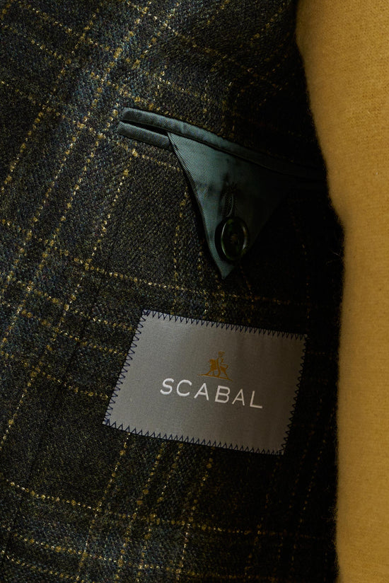 Check Wool & Cashmere Kenton Jacket Escape - View 6