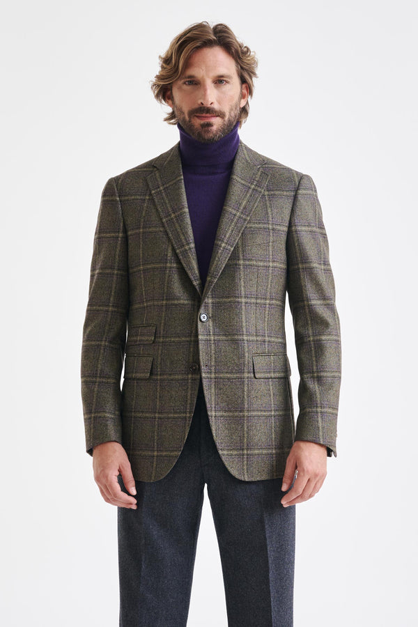 Veste Soho En Laine Verte Escape
