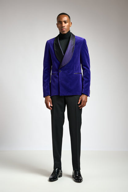 Blue Velvet Soho Tuxedo - View 1