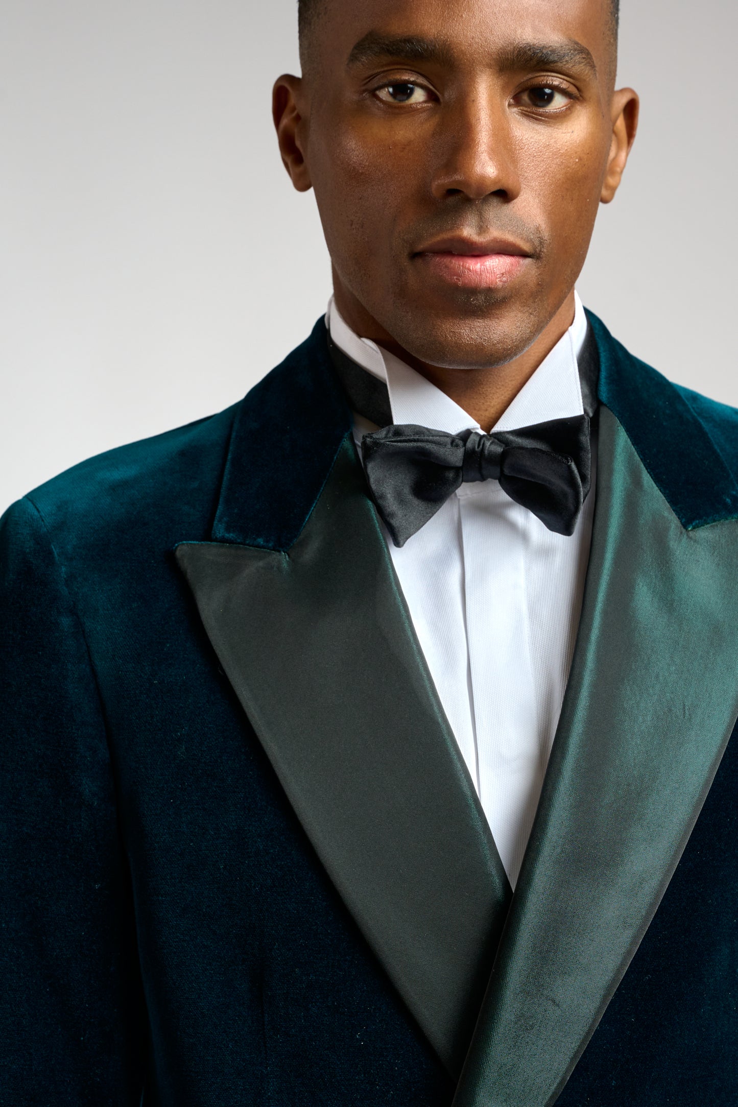 Green Cotton Soho Tuxedo Velvets