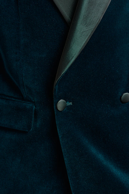 Green Soho Tuxedo Velvets - View 4