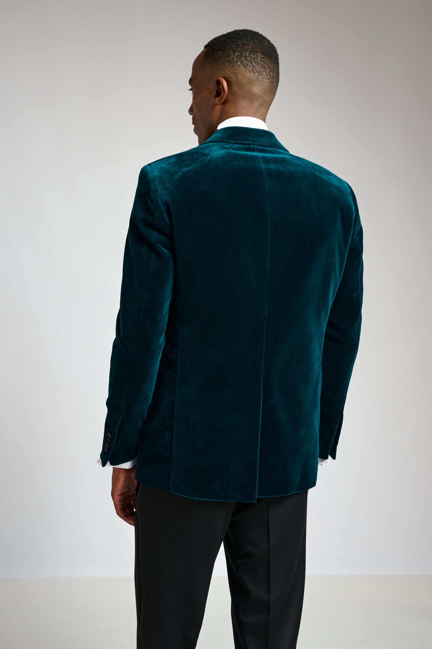 veste de smoking Soho vert en velour palatine Festival