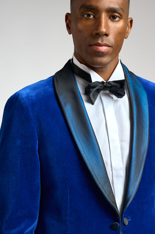 Blue Velvet Kenton Tuxedo - View 3