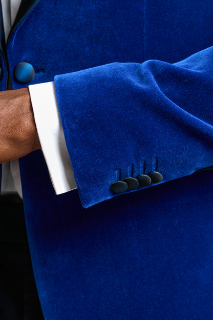 Blue Velvet Kenton Tuxedo - View 5