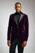 Purple Velvet Kenton Tuxedo - View 2