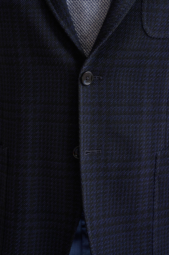 Black Wool Kenton Jacket Amalfi Trend - View Five