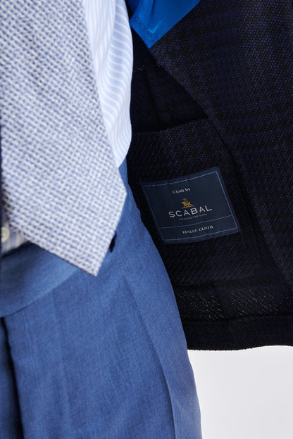 Black Wool Kenton Jacket Amalfi Trend - View Six