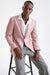 Pink Silk & Linen Soho Jacket Amalfi Trend - View One