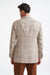 Check Cream Cotton & Silk Kensington Jacket Amalfi Trend - View Seven