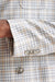 Check Beige Super 130's Wool Kenton Jacket Mosaic - View Four