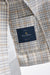 Check Beige Super 130's Wool Kenton Jacket Mosaic - View Six
