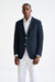 Navy Wool Kenton Jacket Connect - View One