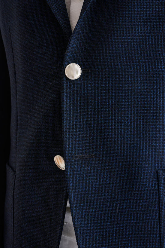 Navy Wool Kenton Jacket Connect - View Four