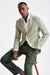 Forest Green Wool & Linen Kenton Jacket Amalfi Trend - View Nine