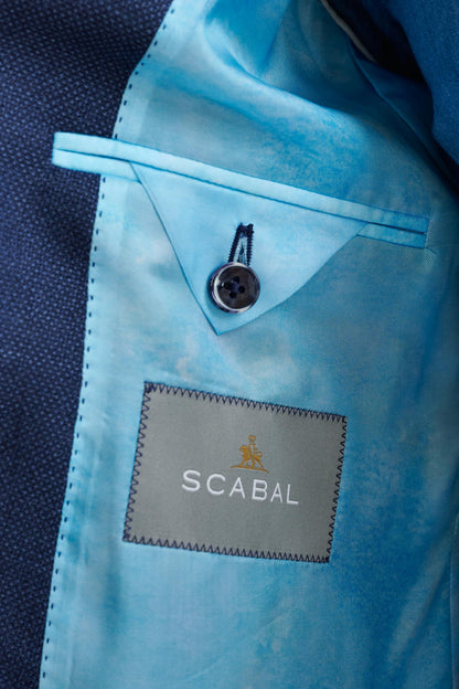 Blue 100% Wool Kenton Jacket Rhapsody - View Six