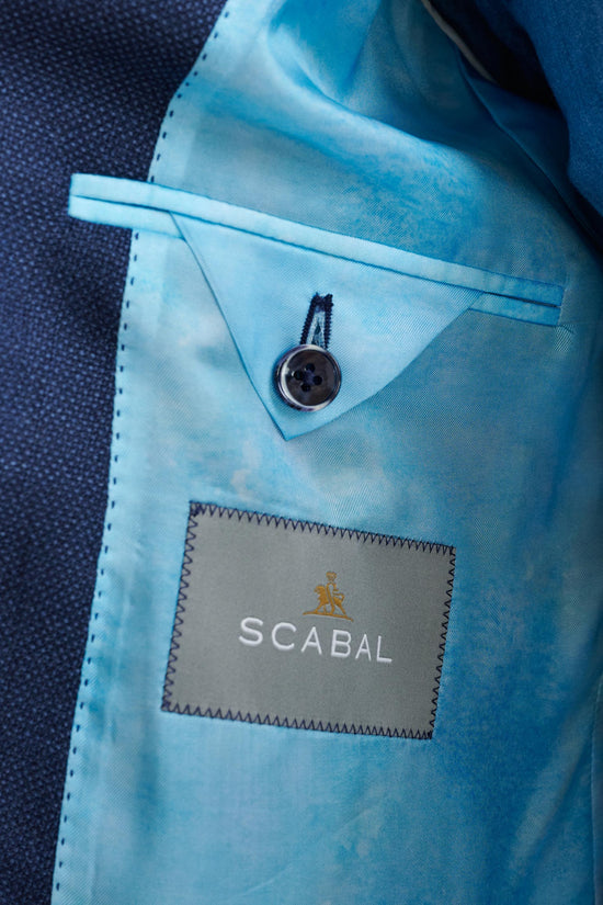 Blue 100% Wool Kenton Jacket Rhapsody - View Six