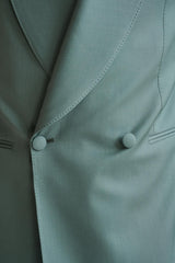 Sage Green Super 100's Wool Soho Jacket New Deluxe - View Three