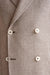 Light Brown Wool & Linen Kenton Jacket Amalfi Trend - View Four