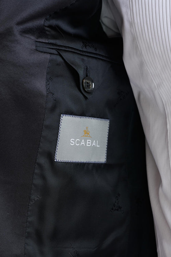 Black Wool Kenton Tuxedo Lifestyle - View Seven