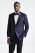 Midnight Blue Wool Soho Tuxedo Lifestyle - View One