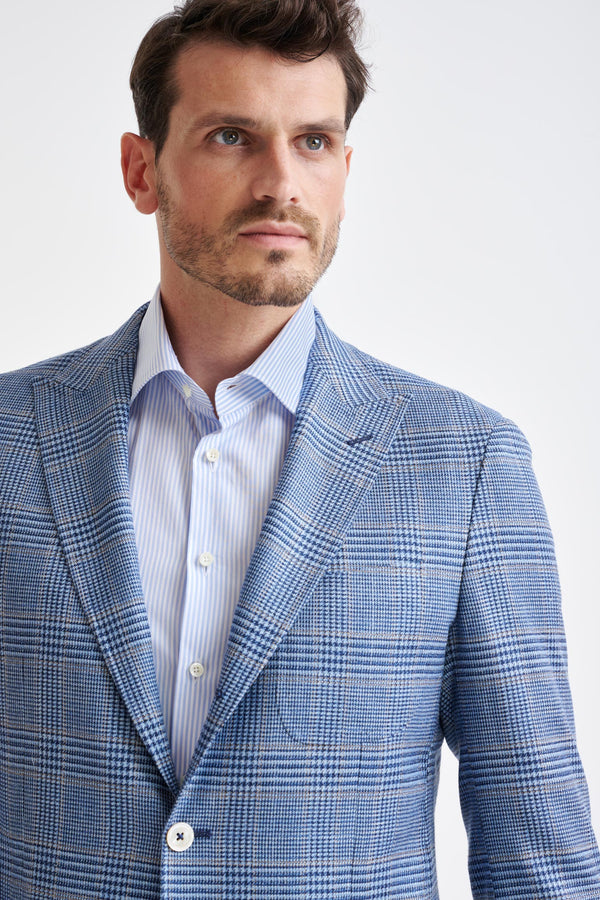 Blauwgouden Kenton-jack Van Wol En Zijde Amalfi Trend