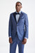 Blue Cashmere & Cotton Kenton Tuxedo Cashmere Denim - View Two