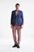 Dark Blue Wool & Silk Soho Jacket Amalfi Trend - View Two
