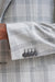 Grey White Check Wool Kenton Jacket Lifestyle - View Four