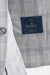 Grey White Check Wool Kenton Jacket Lifestyle - View Five