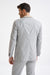 Light Grey Wool & Cotton Kenton Jacket Lifestyle - View Seven