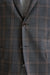 Grey Brown Check Wool Kenton Jacket Lifestyle - View Four