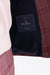 Check Pink Burgundy Super 130's Wool Soho Jacket Mosaic - View Five