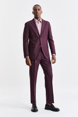 Veste Rouge 100% Laine Kenton Capri