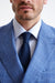 Check Blue Super 130's Wool Soho Jacket Mosaic - View Four