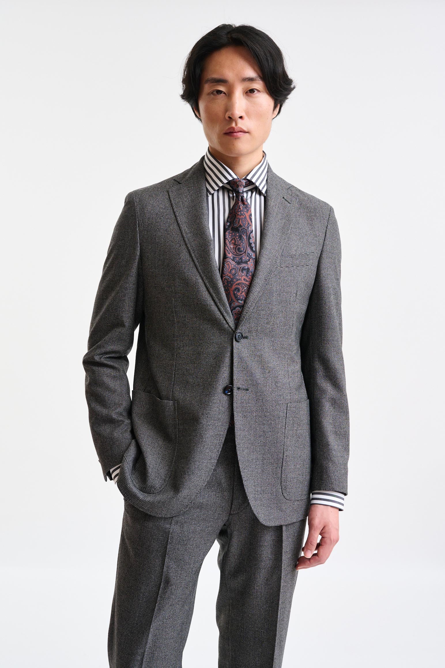 Grey Wool Kenton Jacket  Freestyle - Image 1