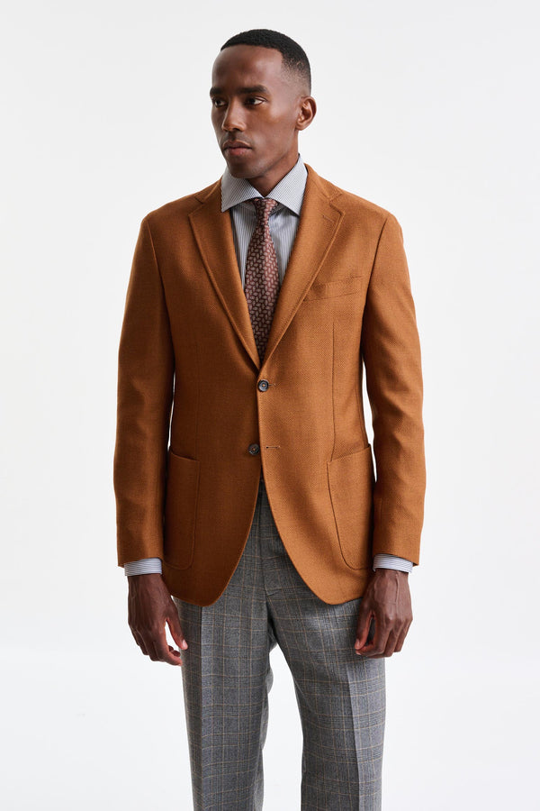 Brown Wool Kenton Jacket Trend