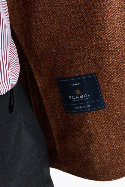 Brown Wool & Silk Soho Jacket Trend - Image 5