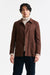 Brown Wool Chelsea Shirt Jacket Harmony - Image 3