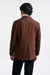 Brown Wool Chelsea Shirt Jacket Harmony - Image 7