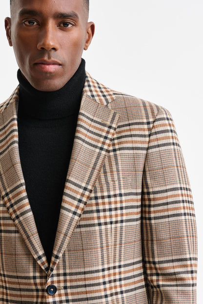 Light Beige Wool Soho Jacket Trend - Image 3