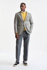 Black & White Check Wool Kenton Jacket Trend - Image 2