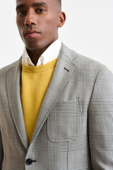 Black & White Check Wool Kenton Jacket Trend - Image 3